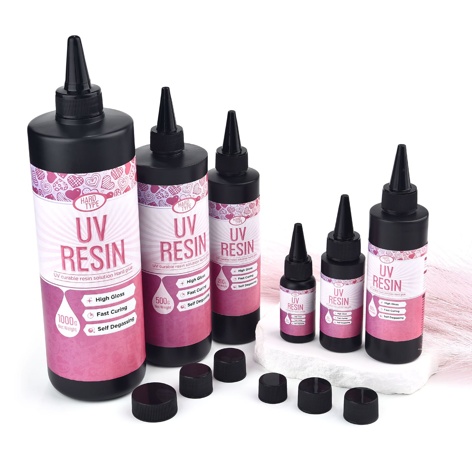 Epoxy Uv Resin Kit - 20-1000g High Transparent Quick Drying Epoxy
