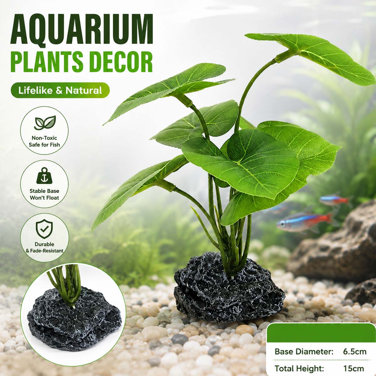 Terrarium Moss Art - 1pc Aquarium Simulation Plant Aquatic Plants