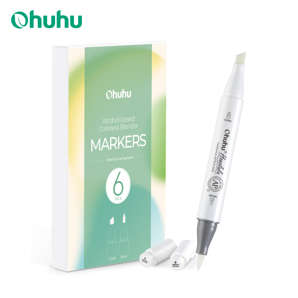 Copic Marker Sketch - Ohuhu Honolulu Colorless Blender Marker Pack