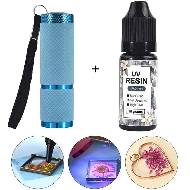 10g 25g Hard UV Resin DIY Fast - Epoxy Uv Resin Kit recension och pris