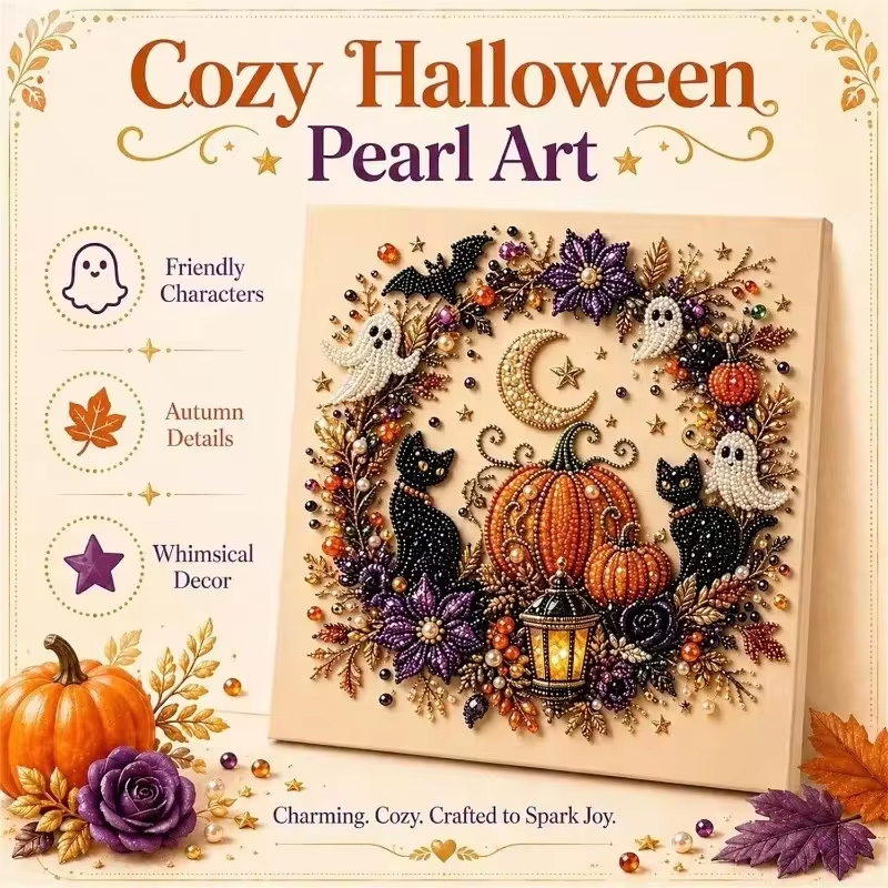 @Halloween Ghost Pearl Art Kit - Resin Craft For Beginners recension och pris