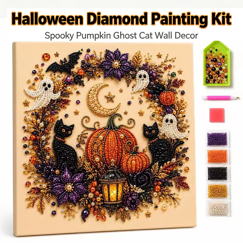 @Halloween Ghost Pearl Art Kit - Resin Craft For Beginners recension och pris