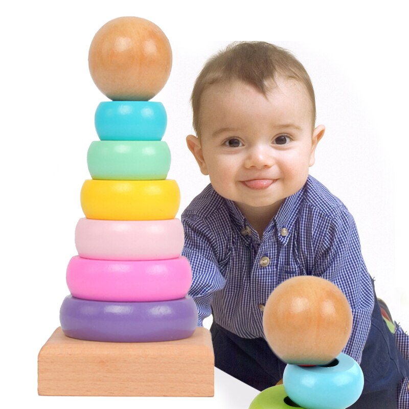 Children Rainbow Tower Ferrule - Wood Ring Blank recension och pris