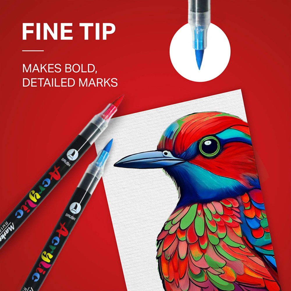 12-60 Colors Acrylic Paint Mar - Copic Marker Classic recension och pris