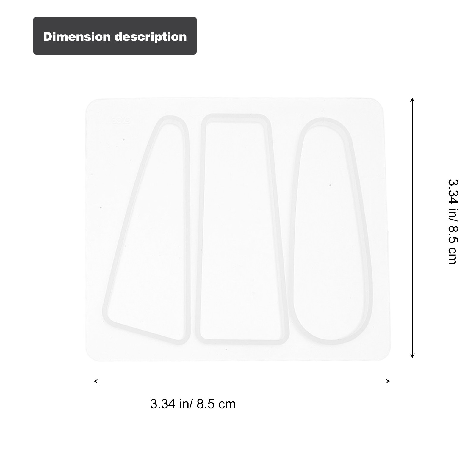 14Pcs Hairpin Silicone Mold Re - Resin Crafts Diy recension och pris