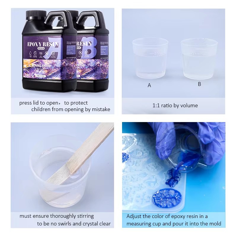 Easy Mix 1:1 Epoxy Resin Kit C - Serving Tray Mold recension och pris