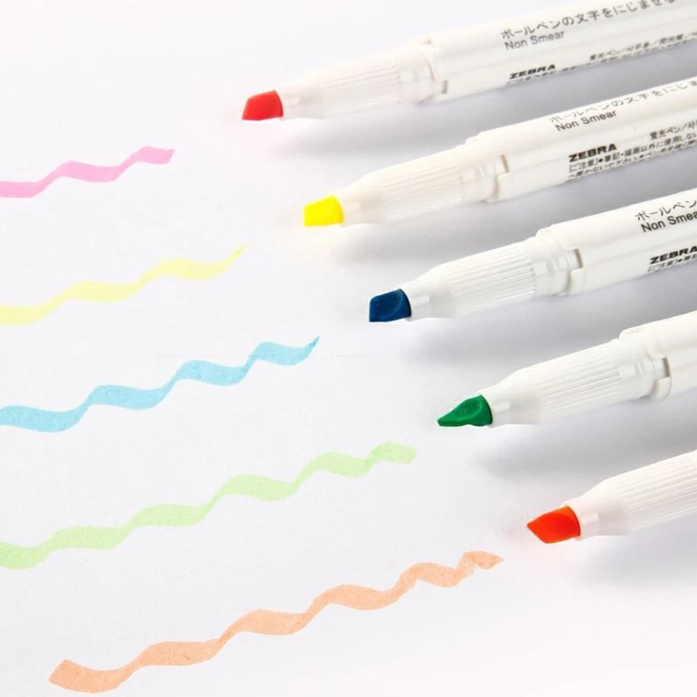 4pcs Japan Zebra Highlighter S - Zebra Pen Mildliner recension och pris
