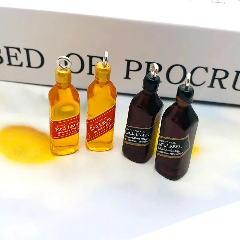 10Pcs Tiny Wine Bar Bottle Res - Resin Crafts Diy recension och pris