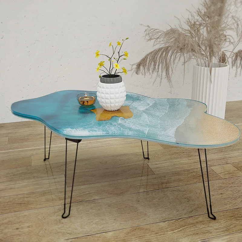 Large 61cm Irregular tray epox - Resin Ocean Wave Mold recension och pris